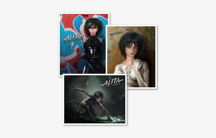 Your Walls Could Use An Upgrade - San Diego Comic Con 2018 Alita, transparent png download