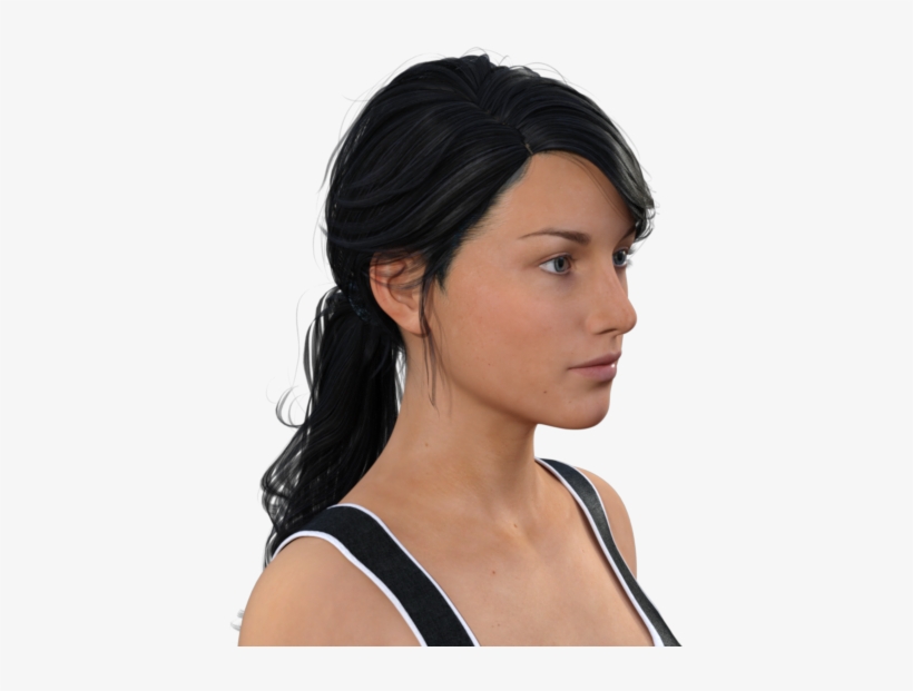 Black Hair, transparent png download