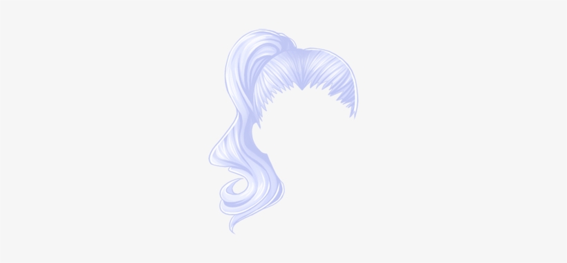White Ponytail - Envelope, transparent png download