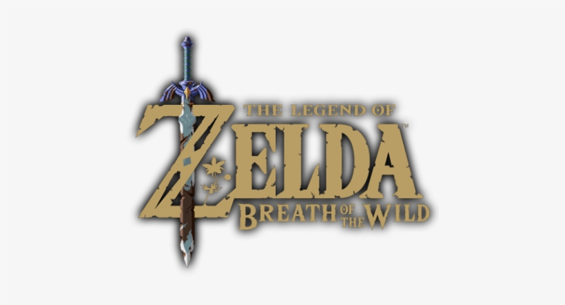 Legend Of Zelda Breath Of The Wild Png - Breath Of The Wild Logo Png, transparent png download