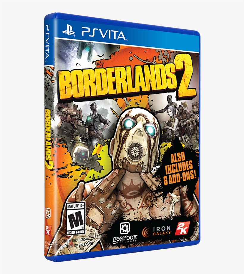 #spidermanps4 On Twitter - Borderlands 2 [playstation Vita Game], transparent png download