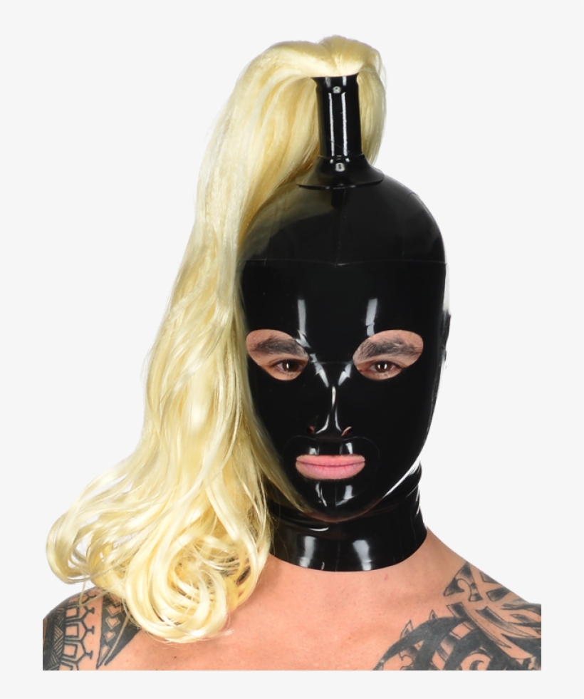 Bondage Hood With Ponytail, transparent png download