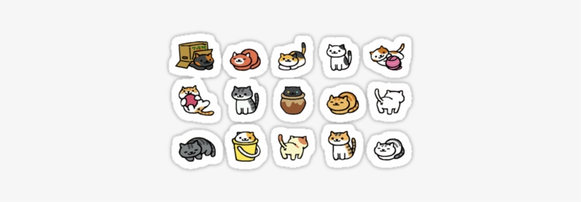 Neko Atsume By Harmonks - Neko Atsume Throw Blanket, transparent png download