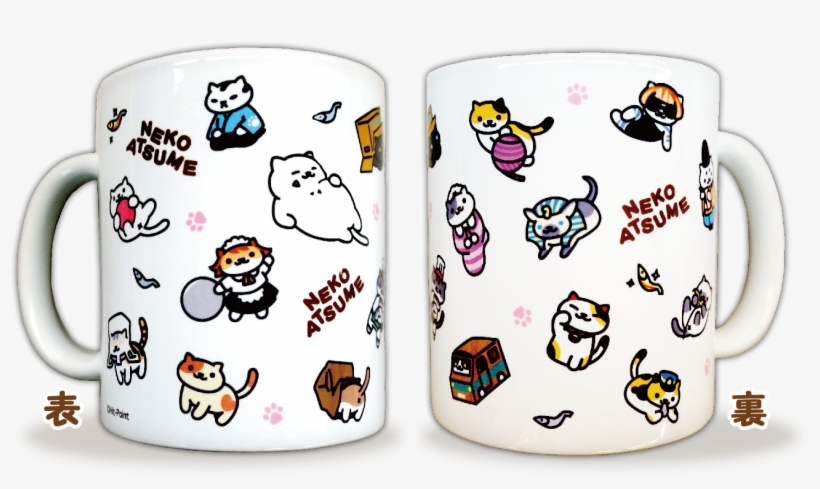 Nekoatsumecpopstore Mug - Neko Atsume Cats Special Sticker Book - 457 Stickers, transparent png download