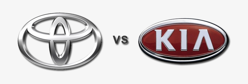 Comparing The Toyota Highlander To Kia Sorento - Toyota Vs Kia Logo, transparent png download