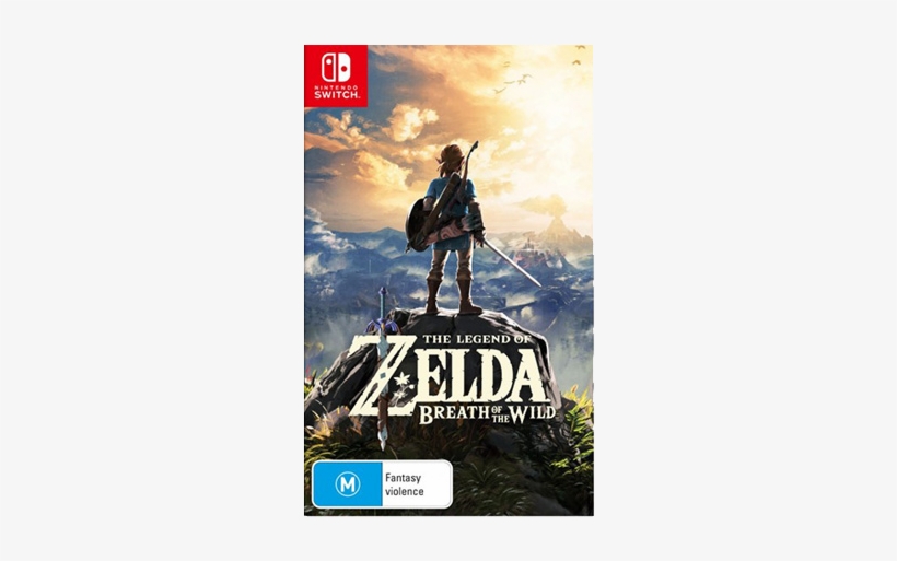 The Legend Of Zelda Breath Of The Wild - Legend Of Zelda Breath Of The Wild (switch), transparent png download