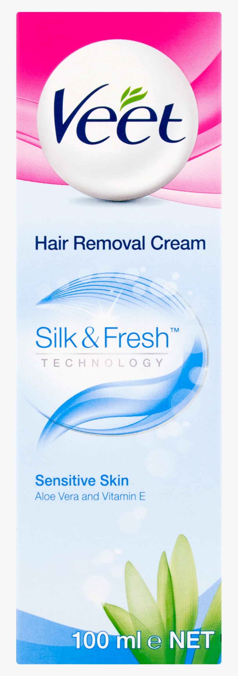 Veet Hair Removal Cream, Legs & Body, Sensitive Skin - Veet, transparent png download