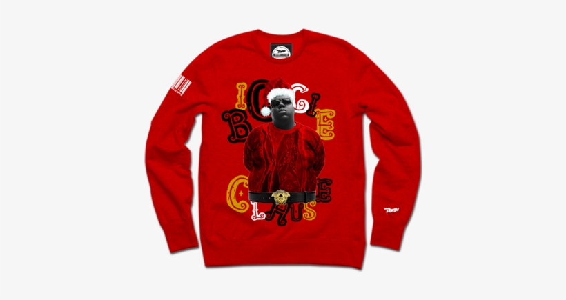 Biggie Clause Crewneck - T-shirt, transparent png download