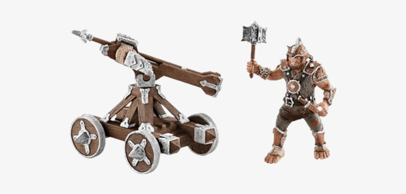 Ballista With Armorer - Schleich 42101 - Ballista With Armourer, transparent png download