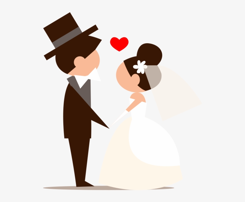 Img - Bride And Groom Png, transparent png download