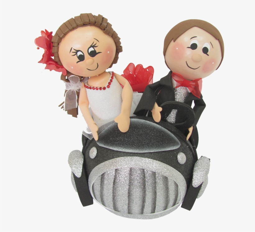 Pareja De Novios - Figurine, transparent png download