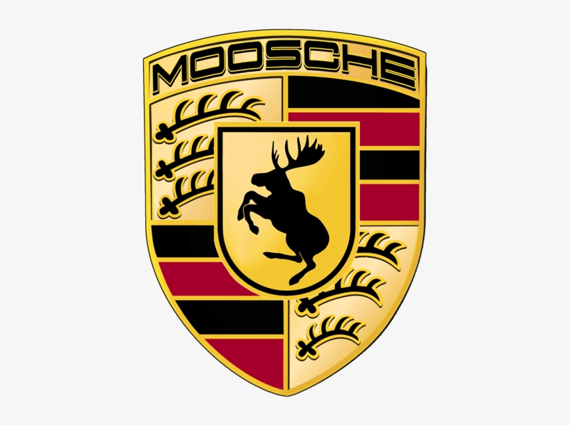 Prancing Moose Creator Sent Cease And Desist Letter - Porsche Car Logo Png, transparent png download