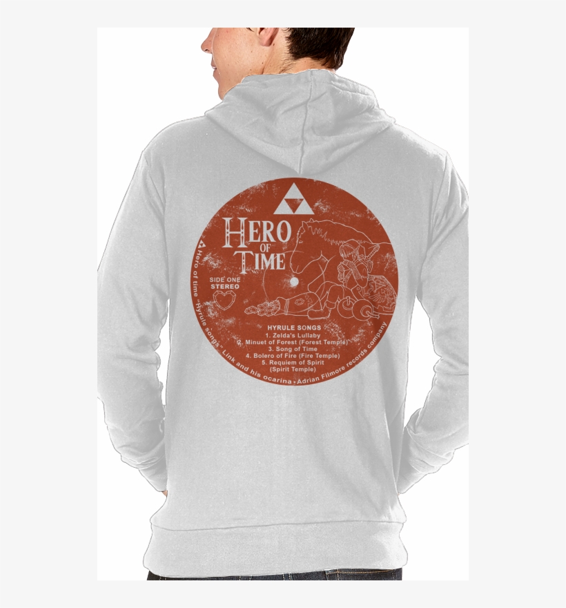 Hyrule Songs Lp - Sweatshirt, transparent png download