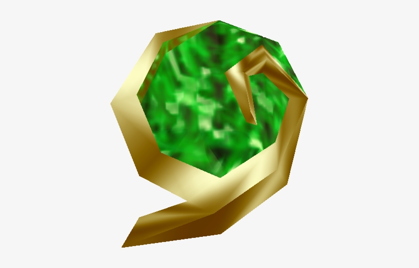 Link Complies, But His Efforts Are For Naught - Legend Of Zelda Ocarina Of Time Kokiri Emerald, transparent png download