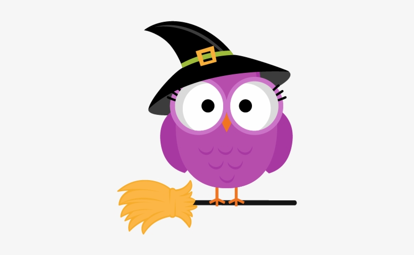 Image Freeuse Library Spider At Getdrawings Com For - Owl With Witch Hat, transparent png download