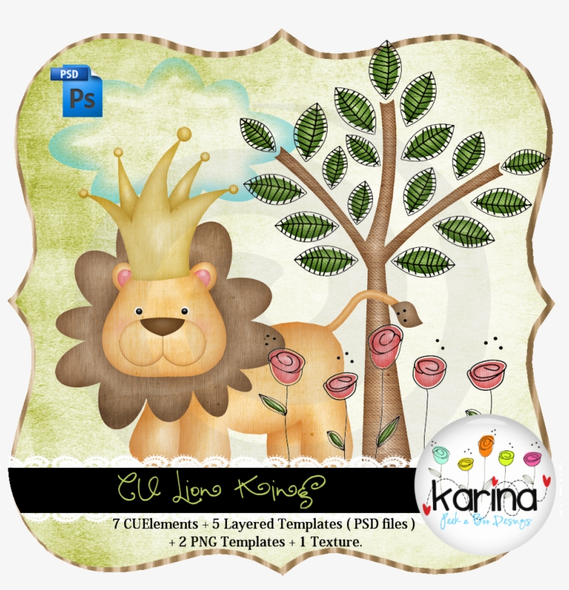 Lion King Layered Template By Peek A Boo Designs - Cafepress I Am Fearfully And Wonderfully Made Throw, transparent png download