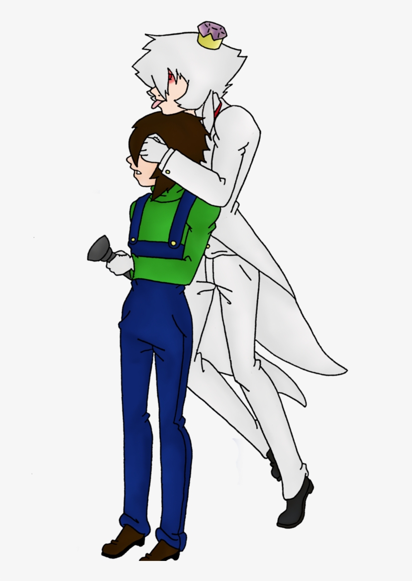 King Boo Le Dio Un Beso En La Cabeza A Luigi Lo Que - King Boo Mario Anime, transparent png download