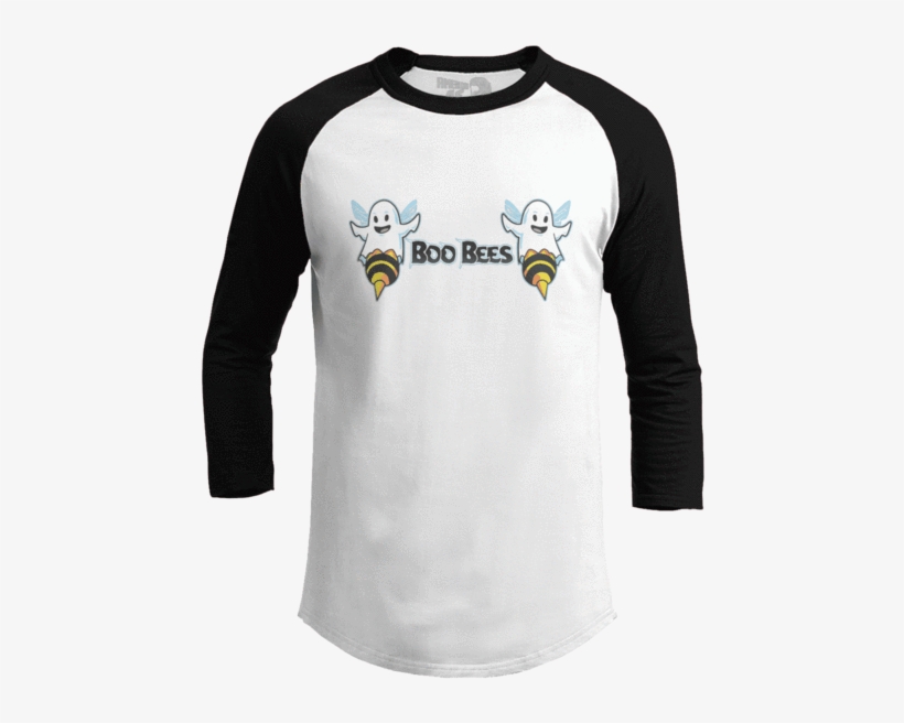 Boo Bees - All I Want For Christmas - Raglan / White/green / 4xl, transparent png download