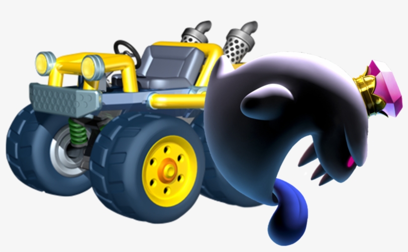 Mkpc King Boo - Mario Kart 7 Wario, transparent png download