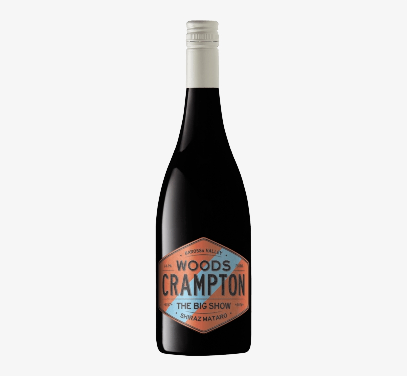 Woods Crampton Coloured Label Big Show Shiraz Mataro - Woods Crampton White Label Barossa Valley Shiraz 2015, transparent png download