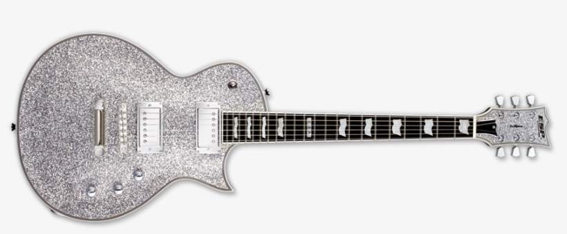 Eclipse-ii Electric Guitar - Esp Ltd E-ii Eclipse Db Vintage Black, transparent png download