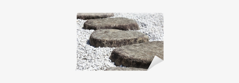 Zen Stone Path In A Japanese Garden Wall Mural • Pixers® - Japanese Garden, transparent png download