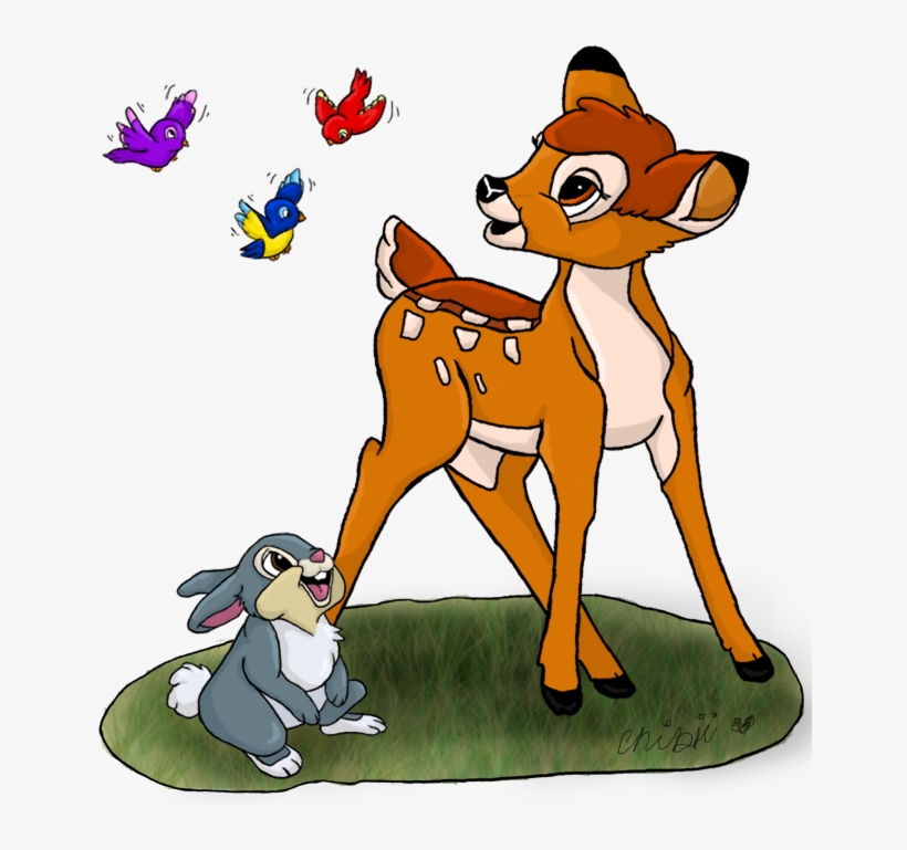 Bambi And Thumper - Bambi, transparent png download