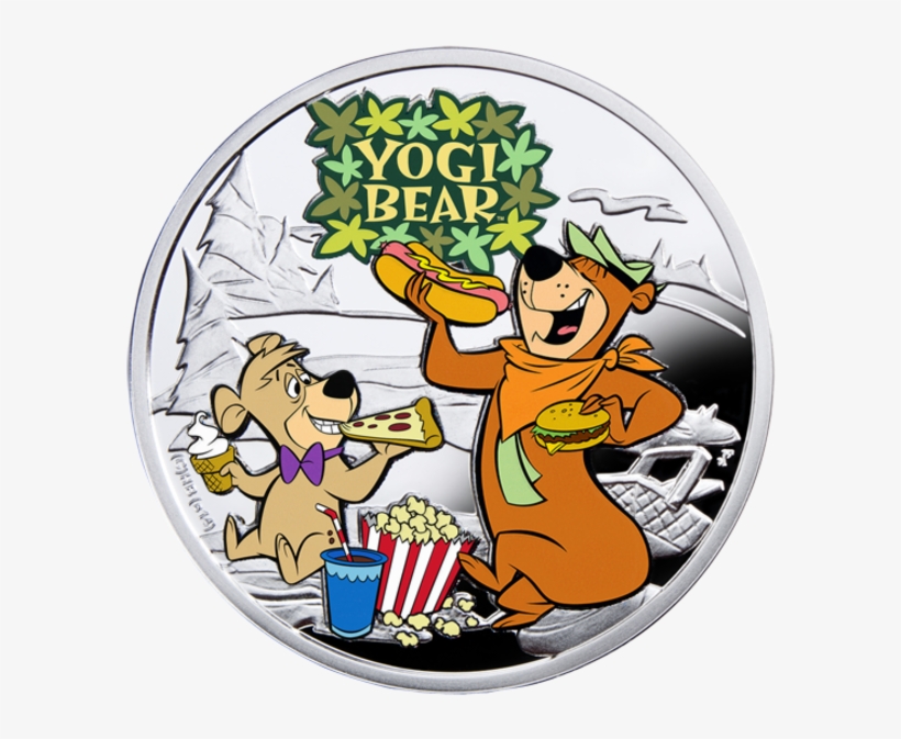 Niue 2014 Yogi Bear Proof Silver 1 Oz - '64 Gmc Panel * Yogi Bear * Hanna-barbera Presents, transparent png download
