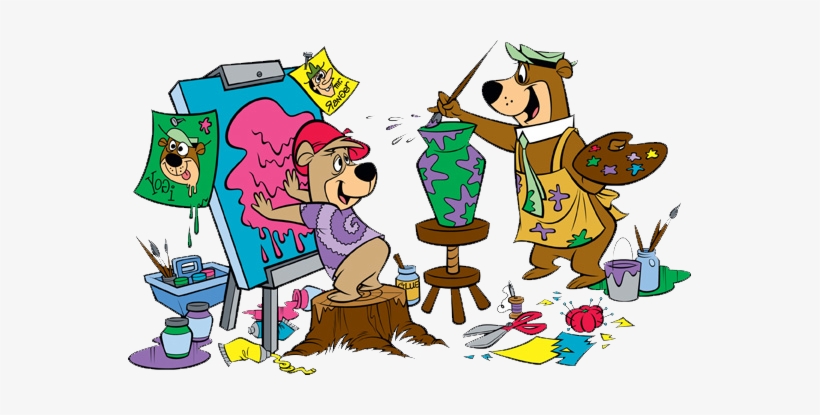 Arts And Crafts With Yogi Bear At Texas Wine Country - Yogi Bear, transparent png download