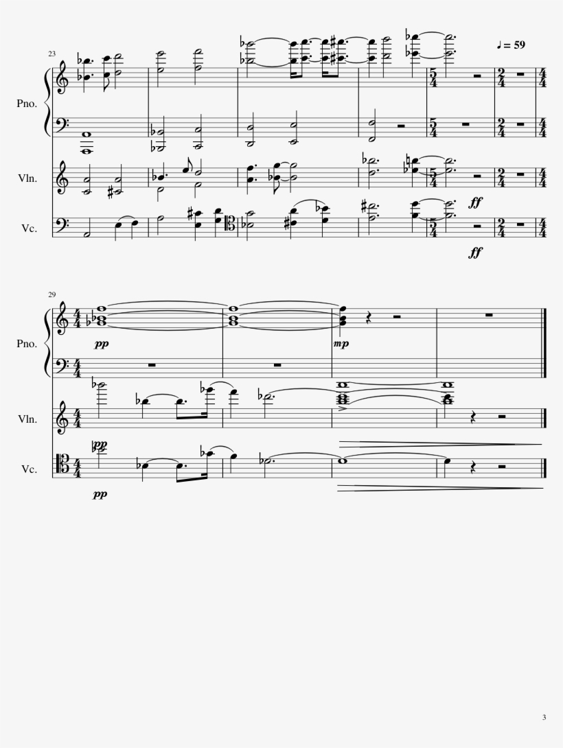 Bloodlines Sheet Music Composed By Austin Wintory 3 - Assassins Creed Syndicate Sheet Music, transparent png download