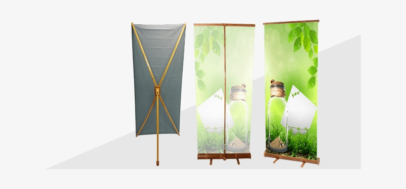 Bamboo Roll Up Stands 30" X 78" Starts At $122 - Bamboo Roll Up Stands, transparent png download