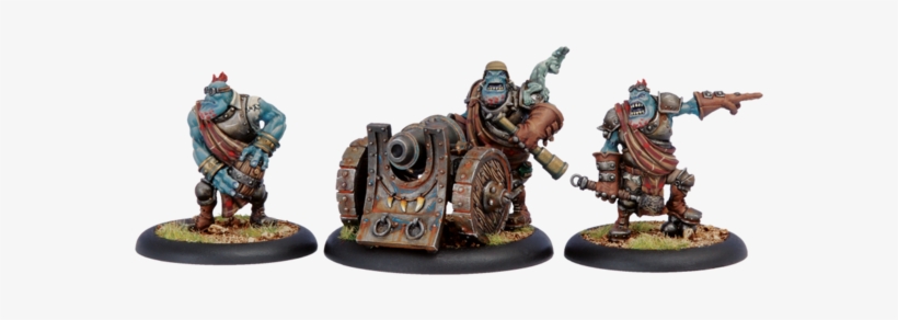Trollblood - Hordes: Trollblood Thumper Crew Trollkin Weapin Crew, transparent png download