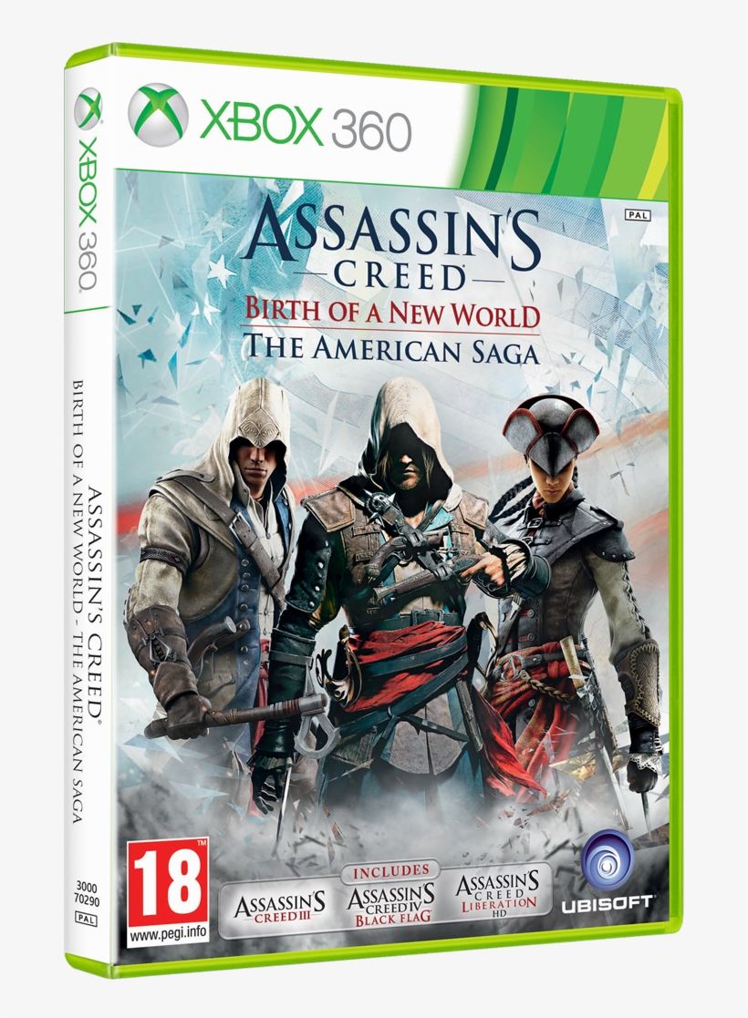 Birth Of A New World Compiles Assassin's Creed 3, 4 - Assassins Creed Collection Pc, transparent png download