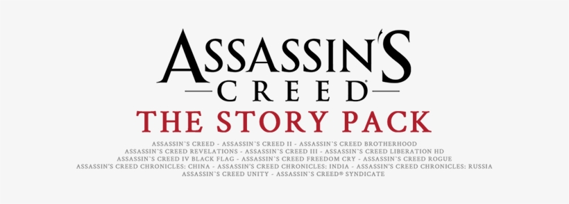 Anthology R - Assassin's Creed Syndicate Title, transparent png download