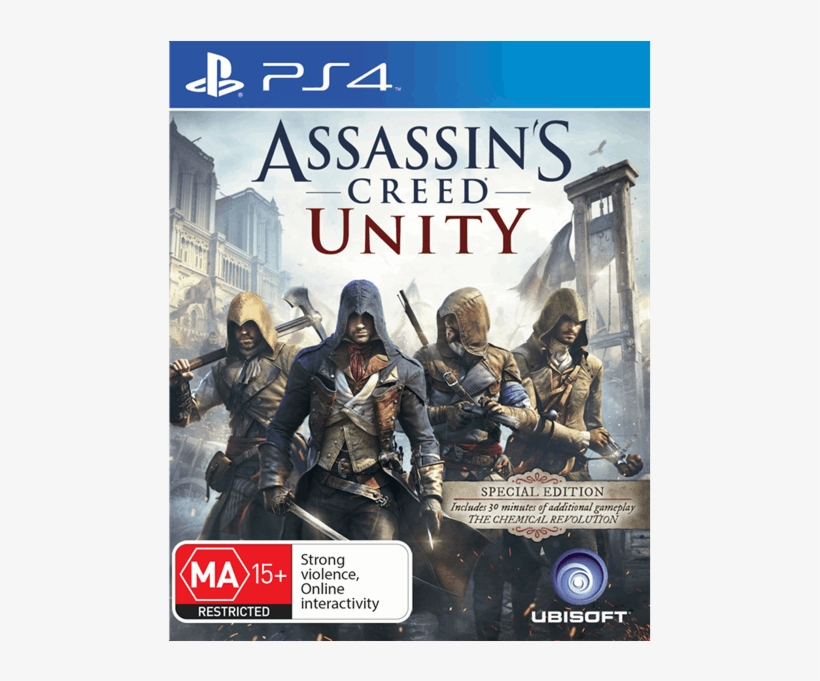 Assassins Creed Unity (playstation 4), transparent png download