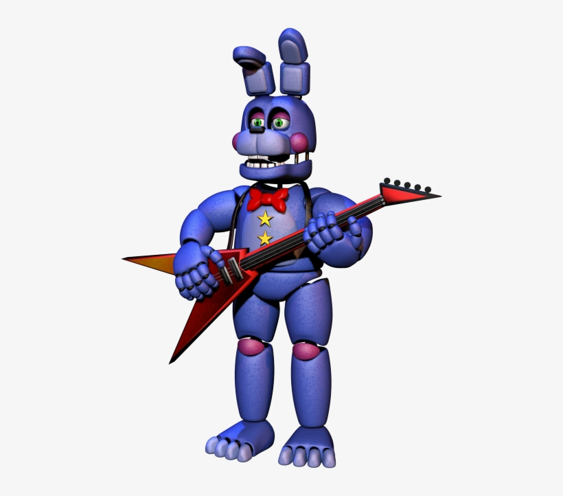 Rockstar Bonnie - Five Nights At Freddy's Rockstar Bonnie, transparent png download