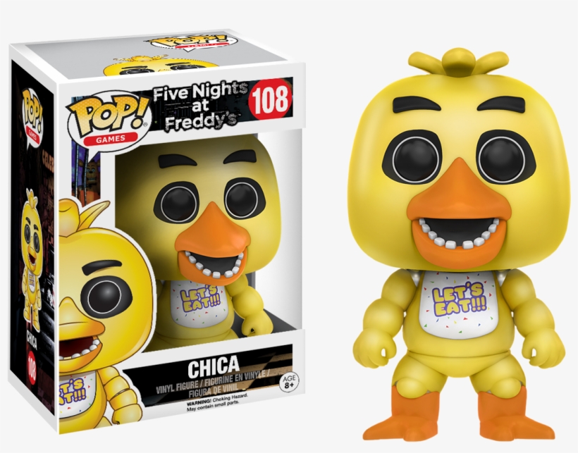 Five - Pop Five Nights At Freddy's Chica, transparent png download