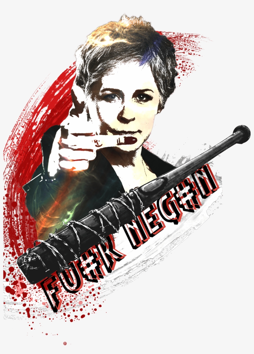 Fuck Negan Carol Peltier - Fuck Negan, transparent png download