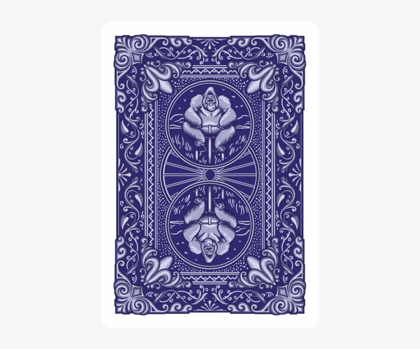 Celebrate His Gorilla Life By Playing With Your Decks - Playing Card, transparent png download