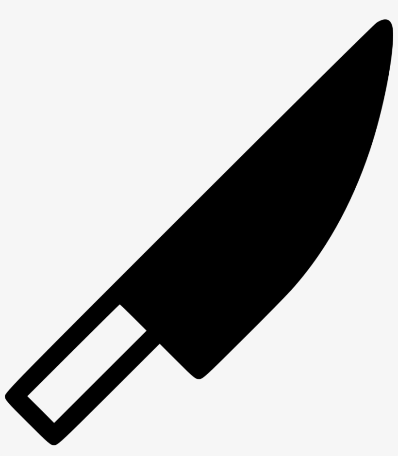 Slice Tool Knife Cut Chop Graphic Kitchen Comments - Knife Graphic Png, transparent png download