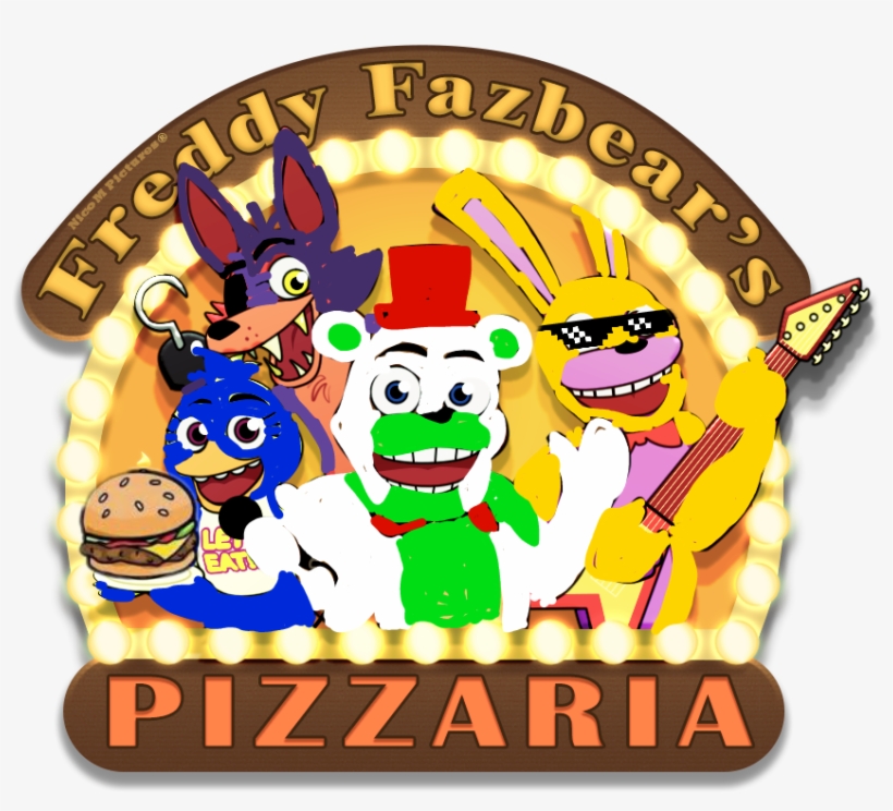 Freetoedit Freddy Fazbear's Burger And Fries - Free Shipping Anime Wallet Five Nights At Freddy's, transparent png download