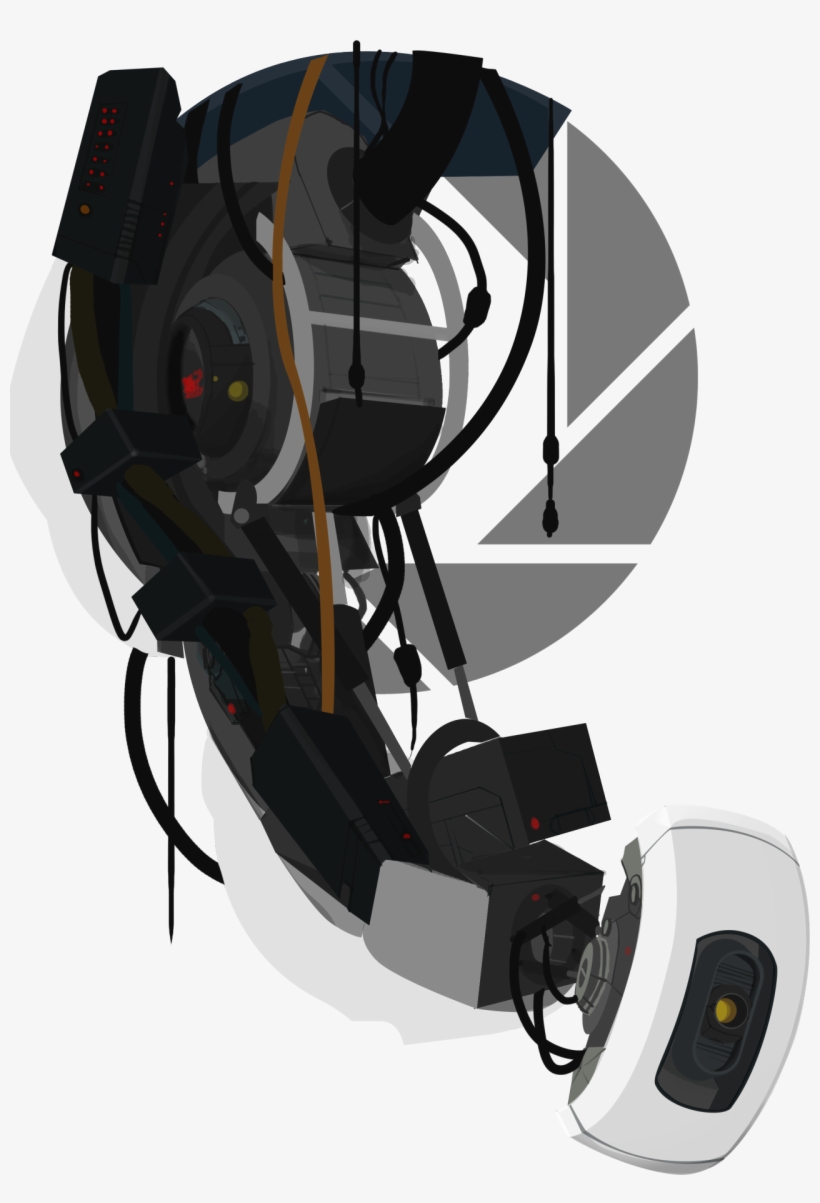 As An Apology, Here's A Transparent Glados, For All - Machine, transparent png download