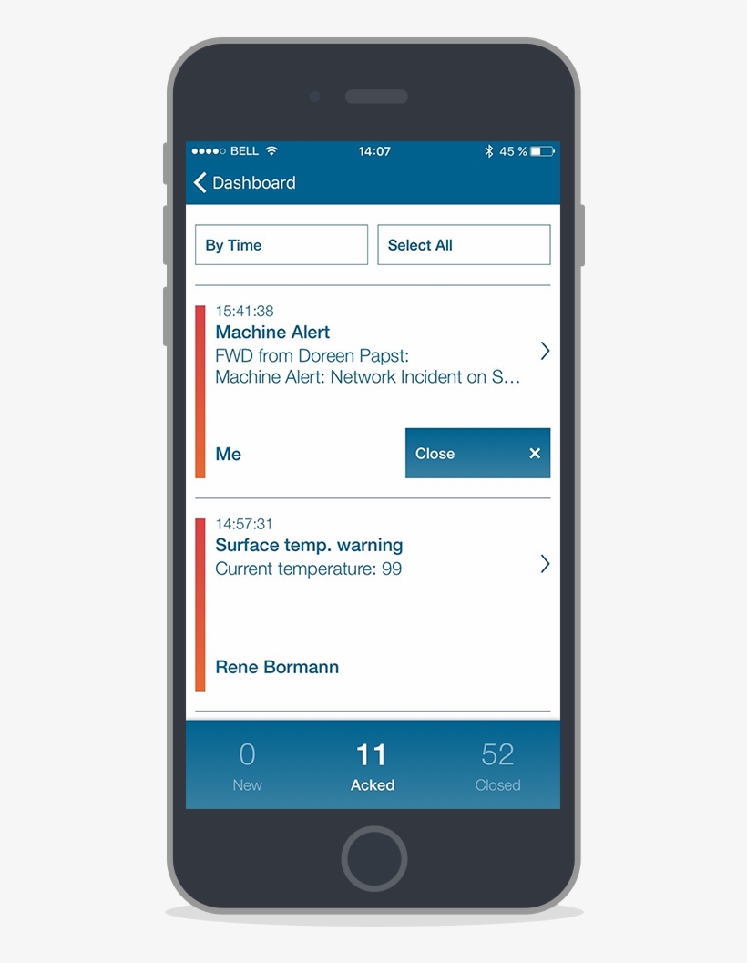 Scom Alert Notifications Via Mobile App - Mobile App, transparent png download