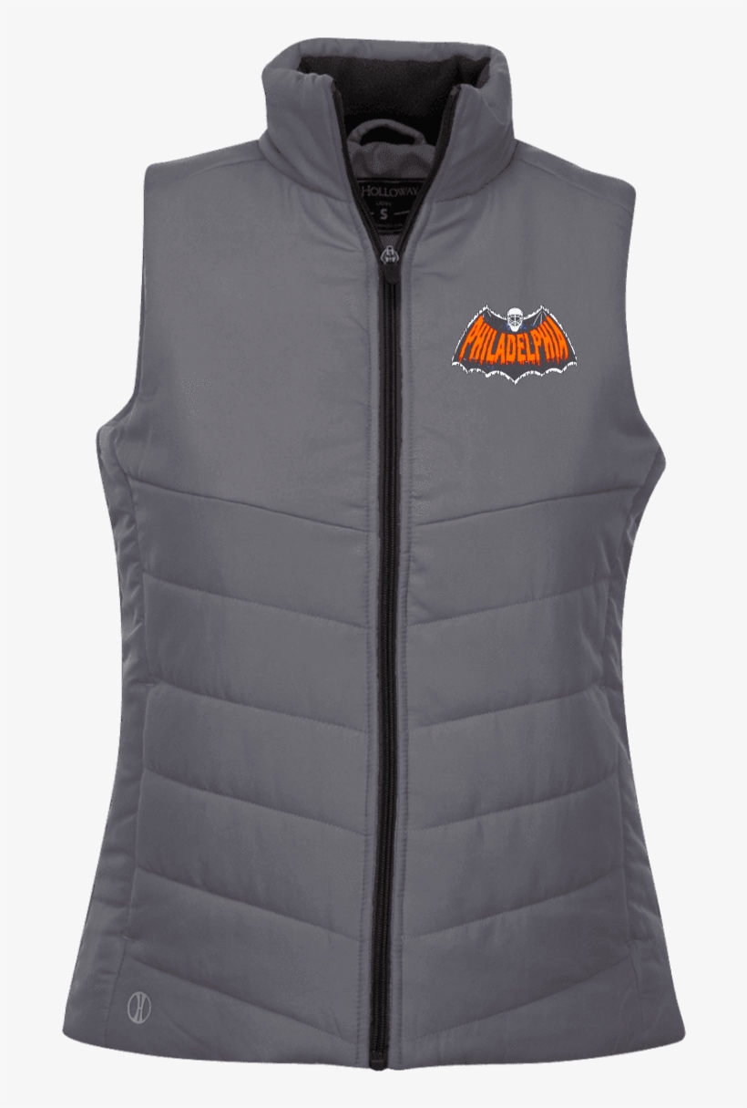 Dark Knight Philly Ladies' Quilted Vest - Sweater Vest, transparent png download
