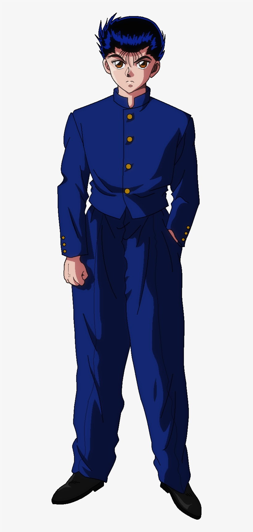 Pin By Takeshi Past On Anime/comic Characters - Yu Yu Hakusho Uniform, transparent png download