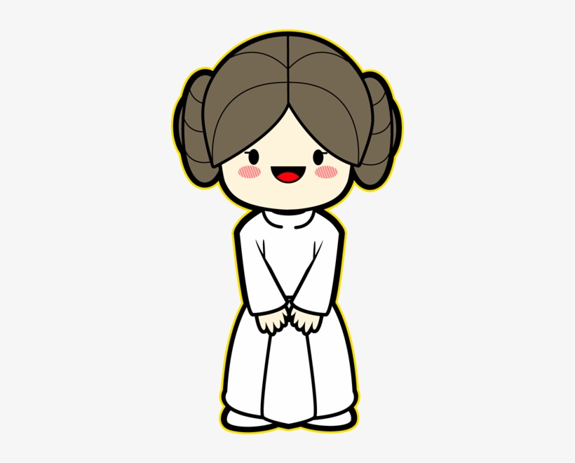 Serie Damas E Divas - Kawaii Star Wars, transparent png download