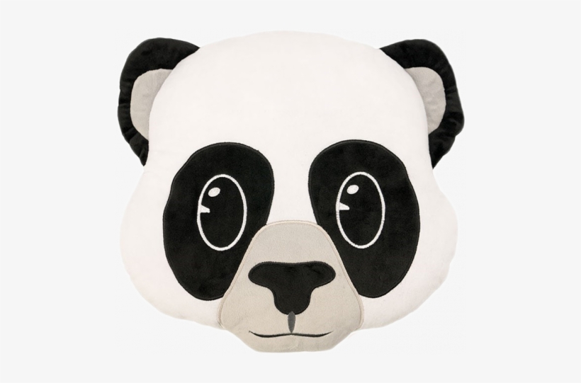 Wholesale Panda Emoji Cushion - Emoji, transparent png download