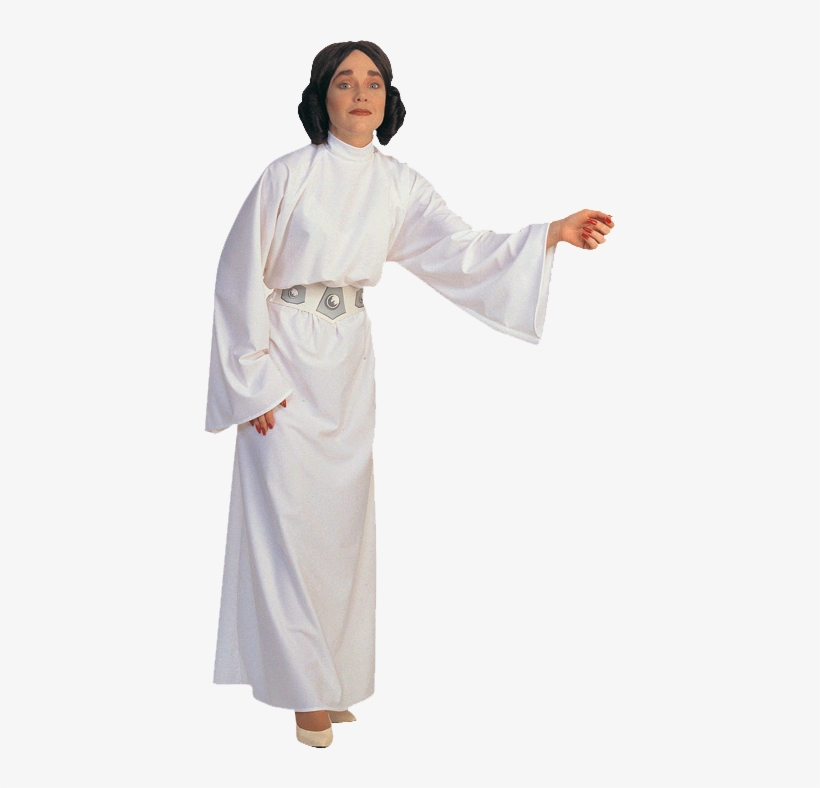 Princess Leia Adult Costume - Princess Leia And Luke Costume, transparent png download