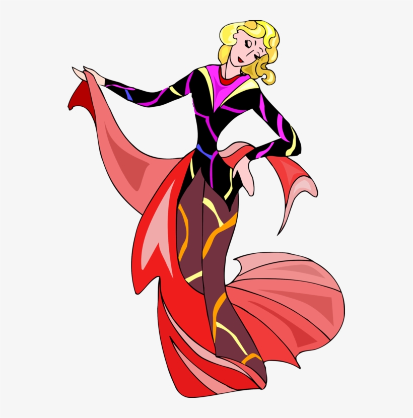 Dance Party Woman Partner Dance Hip-hop Dance - Abstract Graphics Figurines Fashion, transparent png download