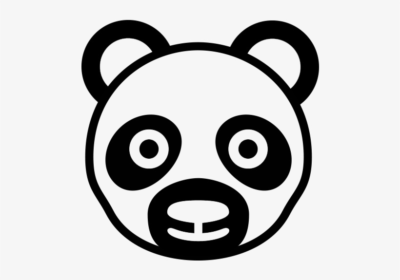 Emoji - Panda - Suitcase, transparent png download